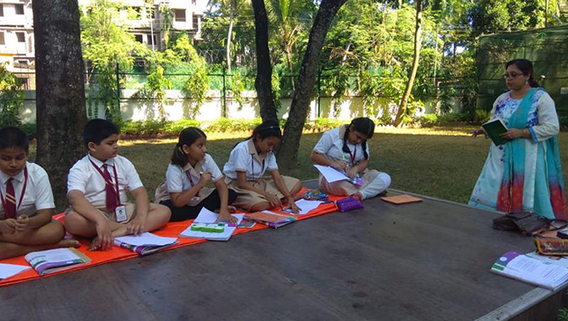 Students celebrated Outdoor Classroom Day