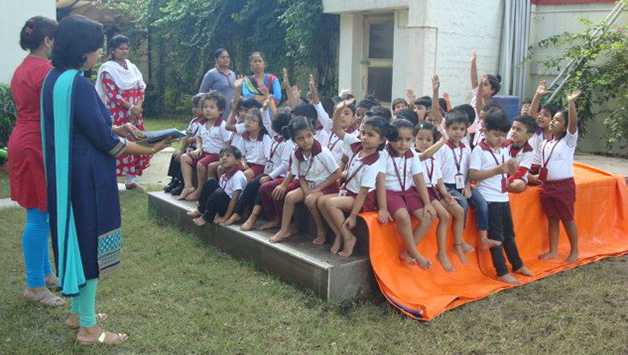 Students celebrated Outdoor Classroom Day