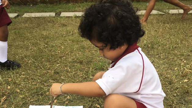 Students celebrated Outdoor Classroom Day