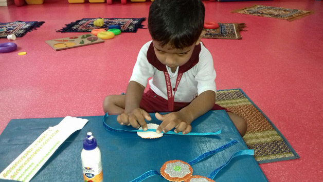 Rakhi Making Activity