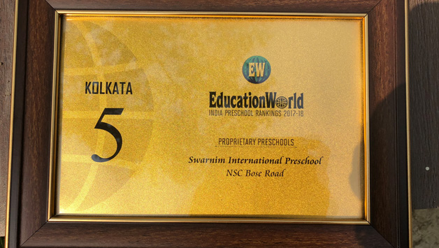 Ranked in the top 5 preschools in kolkata