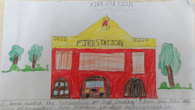 A VISIT TO THE FIRE STATION