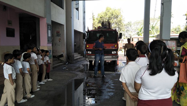 A VISIT TO THE FIRE STATION