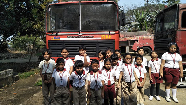 A VISIT TO THE FIRE STATION